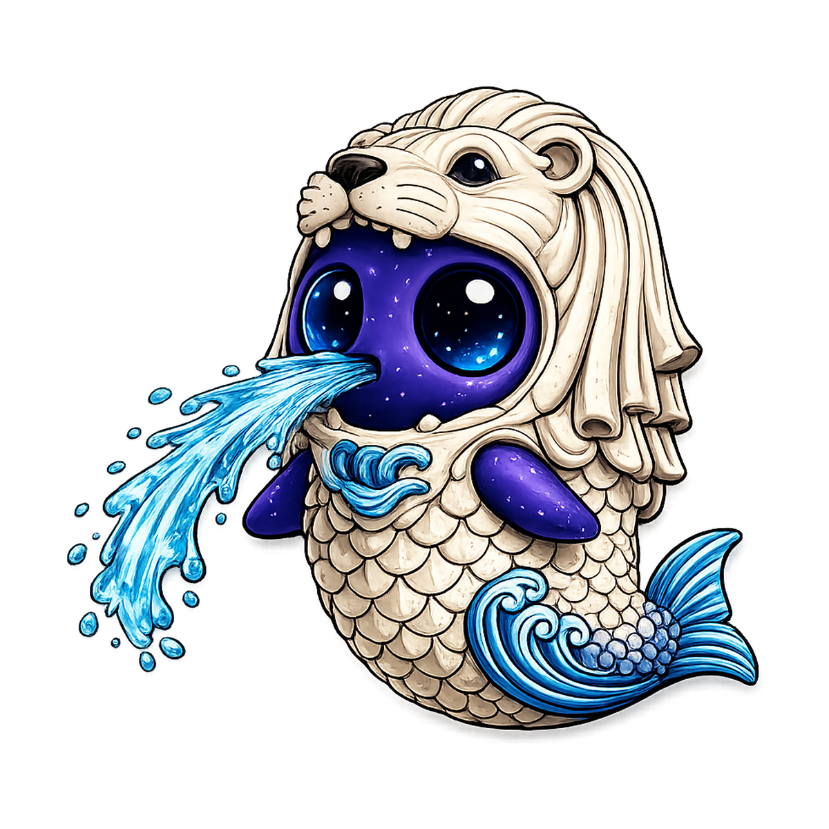 Blipion Singapore Merlion pin